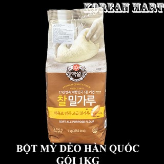 BỘT MỲ DẺO CJ HÀN QUỐC LOẠI NGON GÓI 1KG