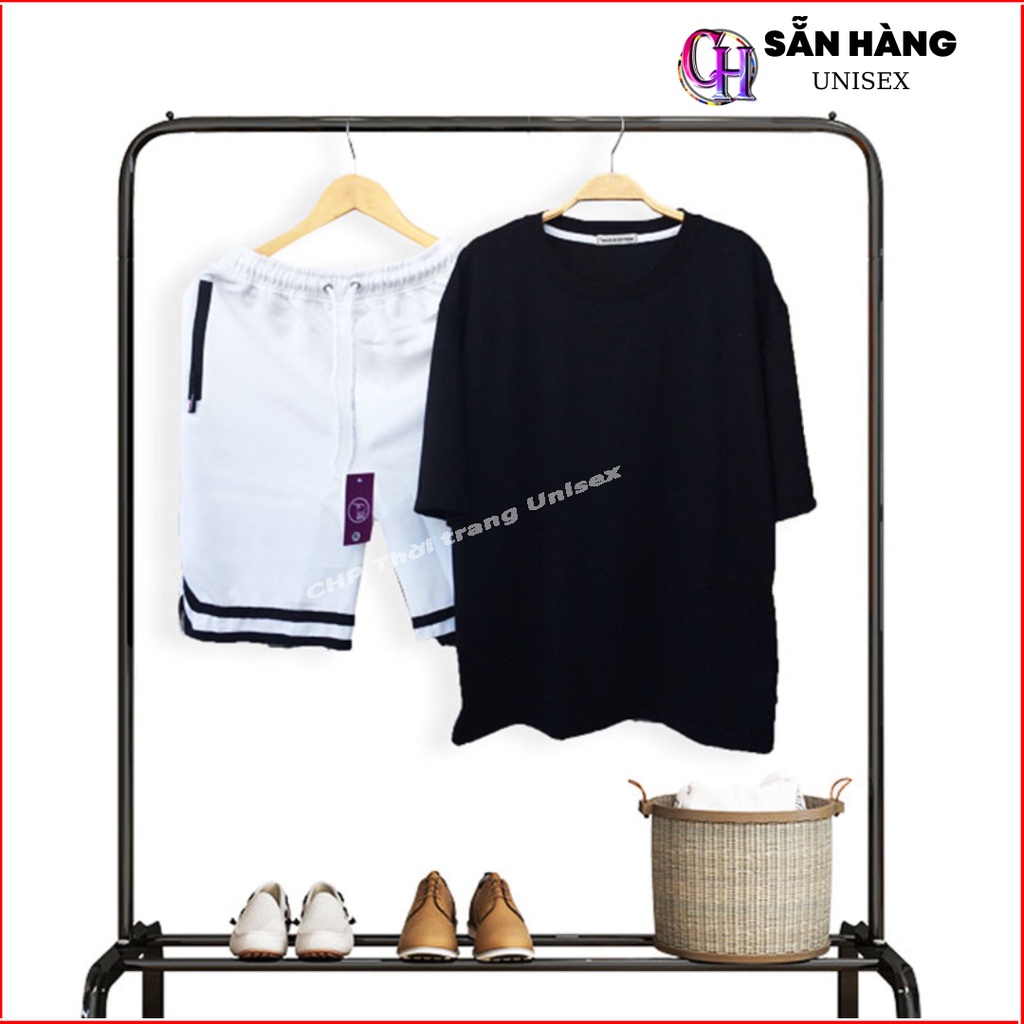 Đồ bộ thể thao nam đẹp cao cấp 2 Line - 7001, tách lẻ áo thun cotton quần short Poli mặc nhà, chạy bộ, tập gym CHP