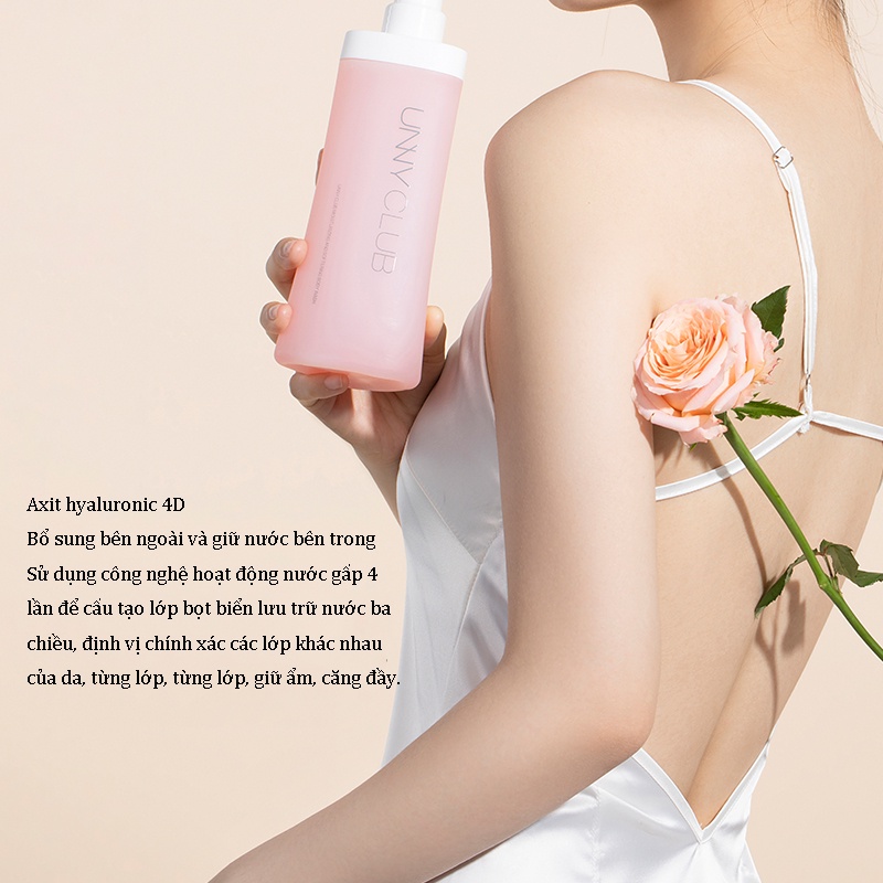 UNNY Gel Tắm Dưỡng Ẩm Lâu Trôi 72 Giờ 400ml Dành Cho Nữ