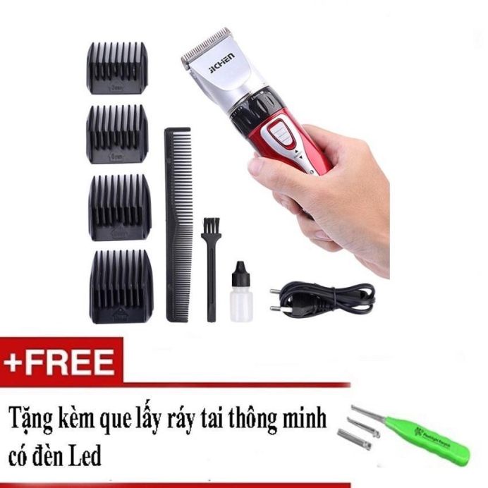 Tông Đơ Cắt Tóc Chuyên Nghiệp JICHEN Sạc Điện Chính Hãng Bảo Hành Lỗi 1 Đổi 1 Nhé