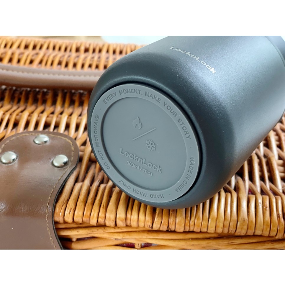 Hộp đựng cơm văn phòng giữ nhiệt LocknLock Hàn Quốc 300ml có quai cầm