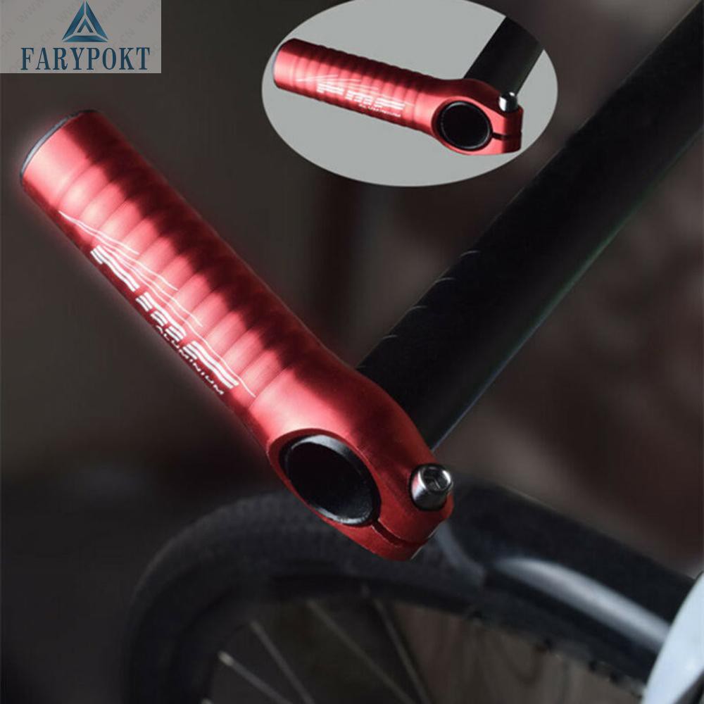 Handlebar Ends Fixie Fixed Gear Aluminum Alloy MTB Mountain Bike Assembly Spare Cycling Component Parts 1 Pair