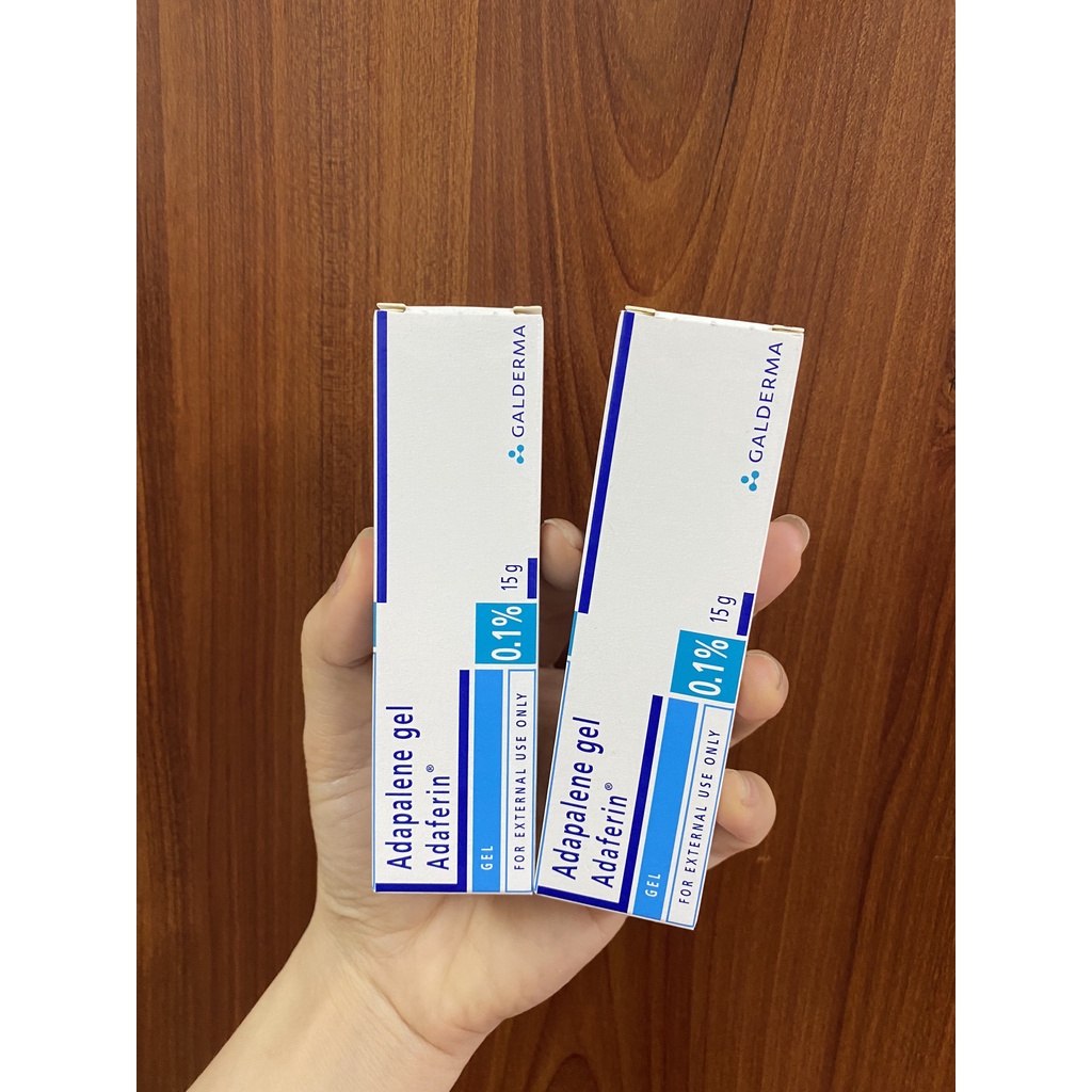 Adapalene Gel 0,1% - Giảm Mụn Ẩn, Kiềm Dầu, Mờ Thâm (15g) | BigBuy360 - bigbuy360.vn