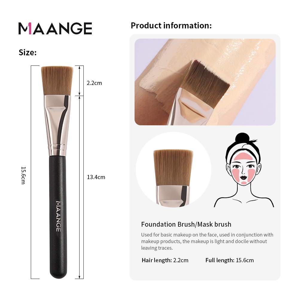 Cọ phết mặt nạ MAANGE 51230 tán nền