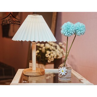 Đèn ngủ decor phong cách Vintage dạng xếp ly tặng kèm bóng đèn