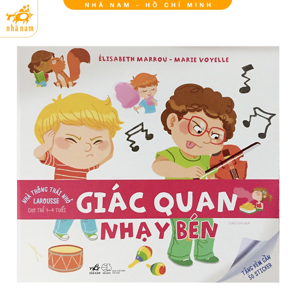 Sách - Nhà Thông Thái Nhỏ Larousse - Giác Quan Nhạy Bén - Nhã Nam HCM