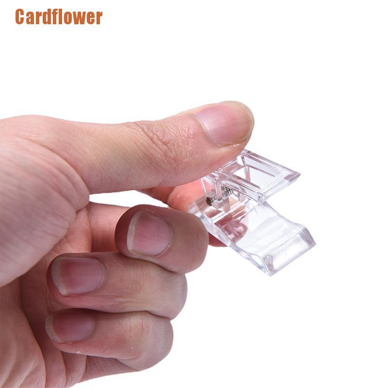 (Hàng Mới Về) 1 / 5 / 10 Dụng Cụ Định Hình Móng Tay Trong Suốt