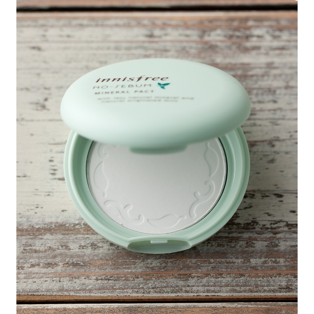 Mẫu mới [Cam Kết Chuẩn Auth] Phấn nén kiềm dầu Innisfree No sebum Mineral Pact