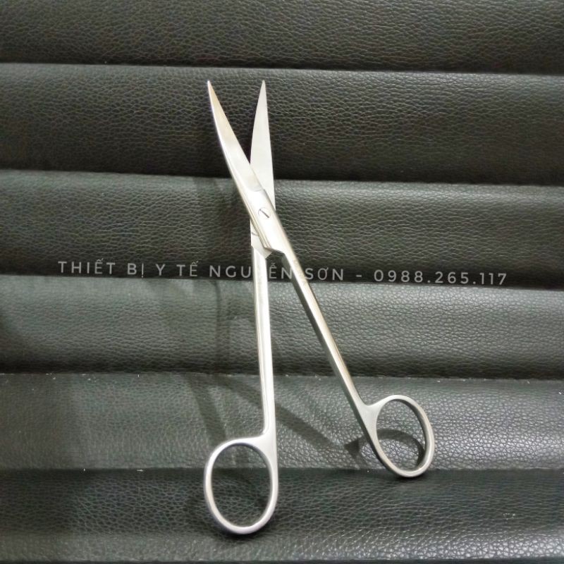 Kéo y tế cong dùng trong y tế, thẩm mỹ - thiết bị y tế Nguyễn Sơn