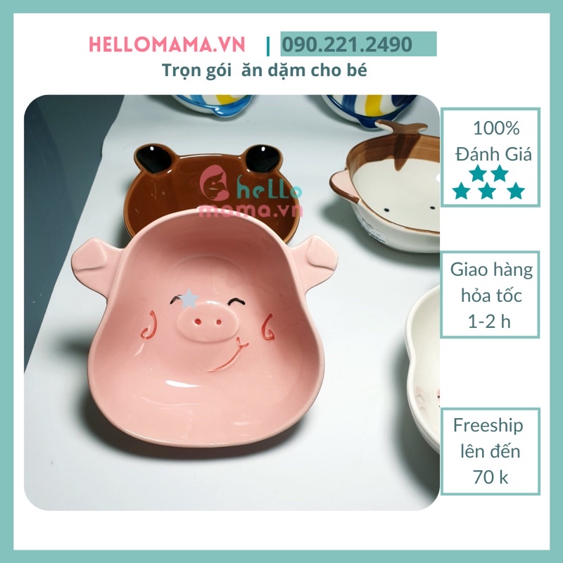 Chén sứ  ăn dặm size lớn( dùng đựng cháo , cơm  cho bé , kích thước cỡ chén đựng cơm trở lên) đủ kiểu