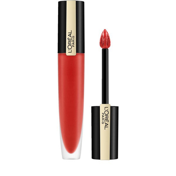 Son Kem Lì L'Oreal Paris Rouge Signature 113 giữ màu tới 24h.