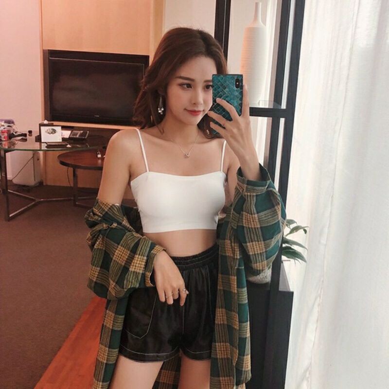 Áo Lót Bra Nữ Su Trơn 2 Dây Cao Cấp
