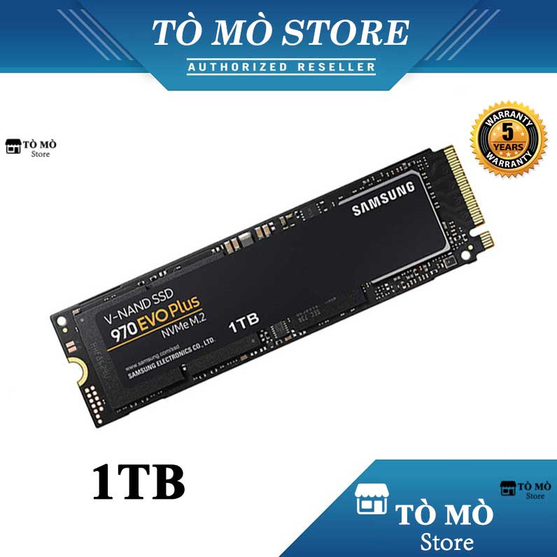 Ổ cứng SSD Samsung 970 EVO Plus 1TB M.2 PCIe NVMe - Bảo Hành 5 Năm