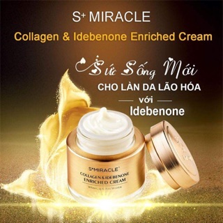 KEM COLLAGEN & INDEBENONE S+MIRACLE HÀN QUỐC 80ML
