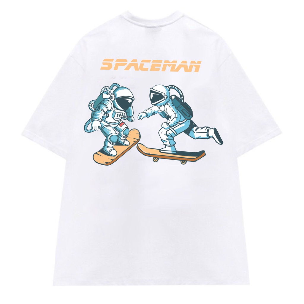 SKY TEE - ÁO THUN TAY LỠ NAM NỮ ICON SPACEMAN WAR