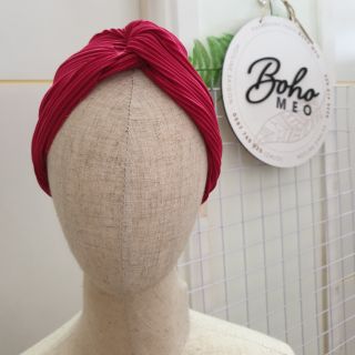 Khăn turban trơn rap li boho