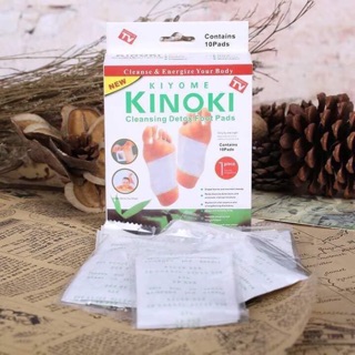Dán thải độc chân Kinoki Nhật Bản(hộp 10 miếng dán)