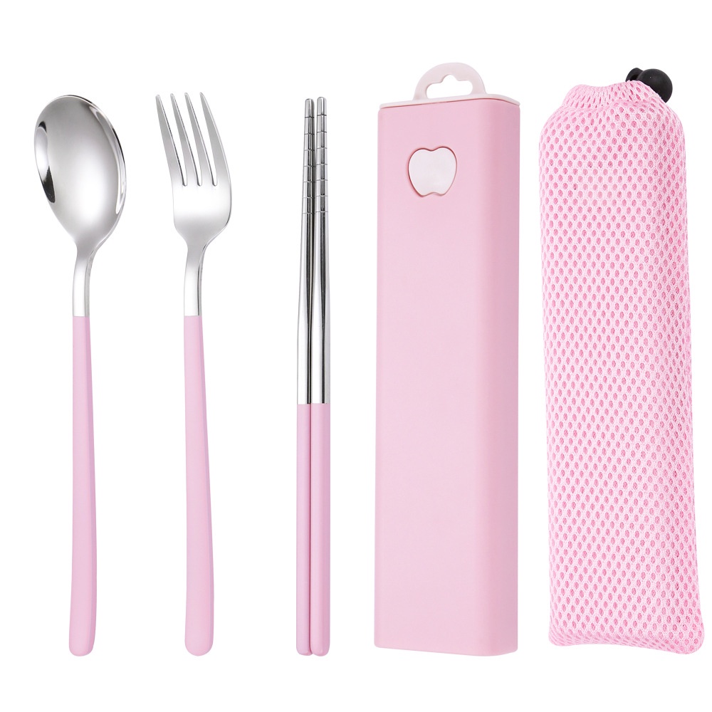 Bộ Dụng Cụ Ăn Bằng Thép Không Gỉ 304 Cao Cấp