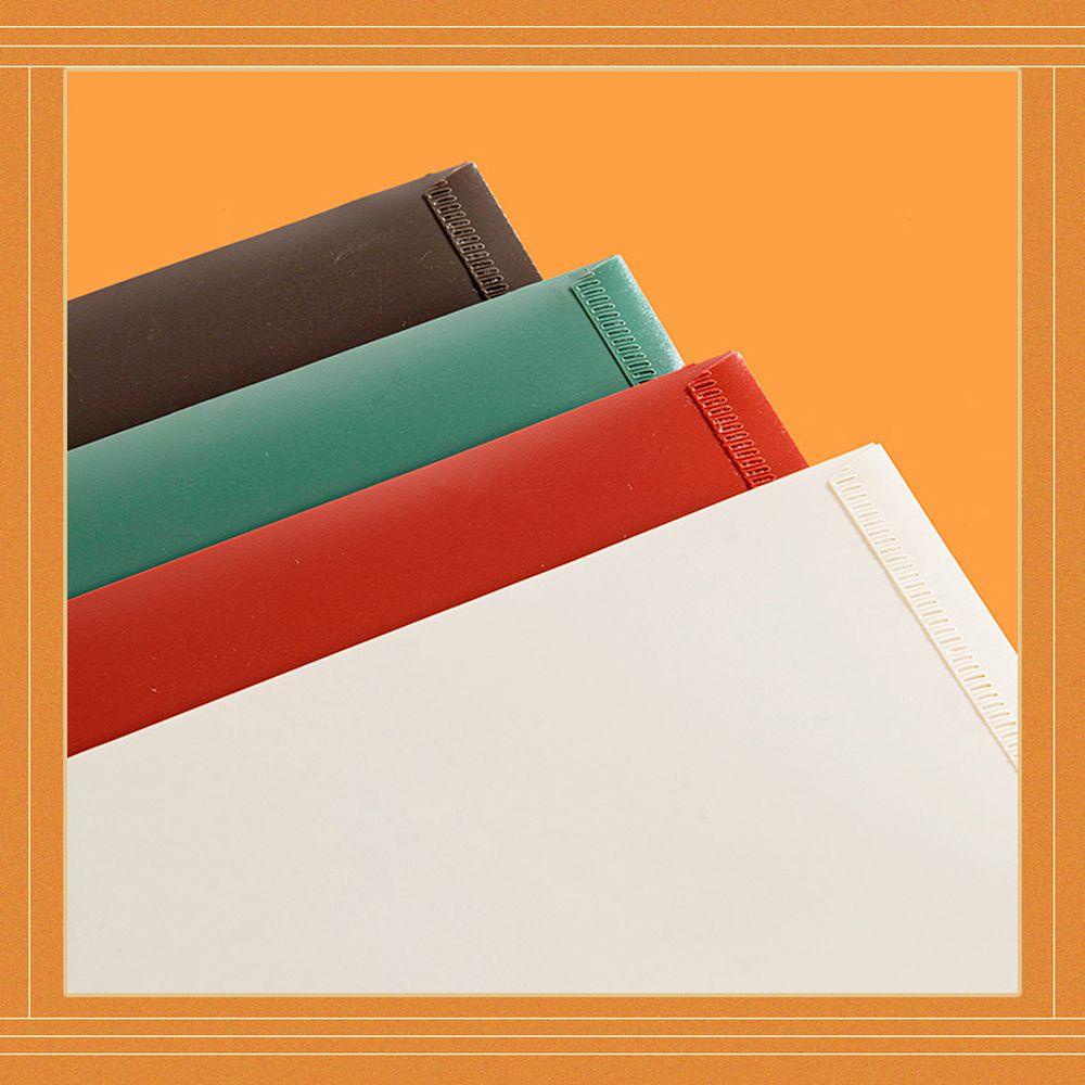 Set 12 Túi Đựng Tài Liệu Khổ A4 Chống Thấm Nước Màu Sắc Cổ Điển Tiện Dụng Cho Học Sinh / Văn Phòng