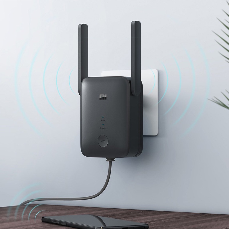 [Bản Quốc Tế] Kích sóng WiFi Xiaomi Extender AC1200 2022 hỗ trợ 2 băng tần 5Ghz tốc độ mạng 1200Mbps sóng siêu khoẻ