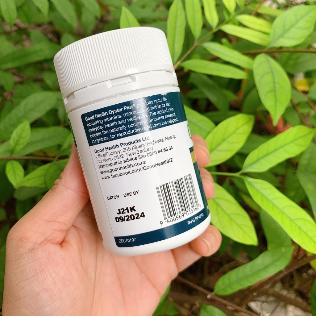 [Hàng chuẩn bay Air] Tinh Chất Hàu Lùn Good Health Oyster Plus 60 Viên Hỗ Trợ Sinh Lý Nam Giới - Lee Bangkok