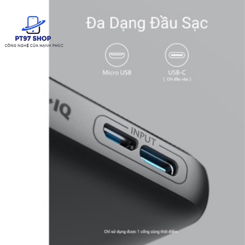 Pin dự phòng Anker Powercore Slim 10000mAh A1229 bọc vải - Cục Sạc Nhanh Siêu Bền, Nhẹ, Không Nóng Máy, BH 12 Tháng