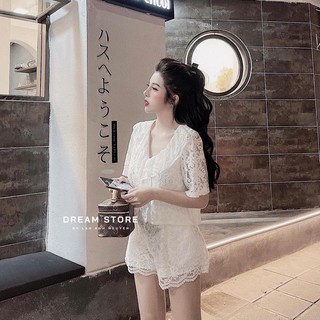 BỘ REN LỤA MỊN, HÀNG QUẢNG CHÂU CAO CẤP