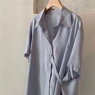 Sơ mi voan lụa dây thắt chéo eo 52608 CHERRYCOCO