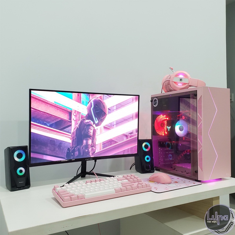 [HCM] COMBO PC MÀU HỒNG NỮ NHI 1 | BigBuy360 - bigbuy360.vn