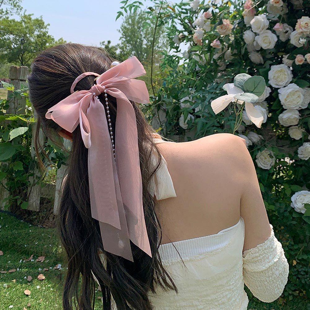 Trâm Cài Tóc Đính Ruy Băng Phong Cách Vintage Cho Cô Dâu