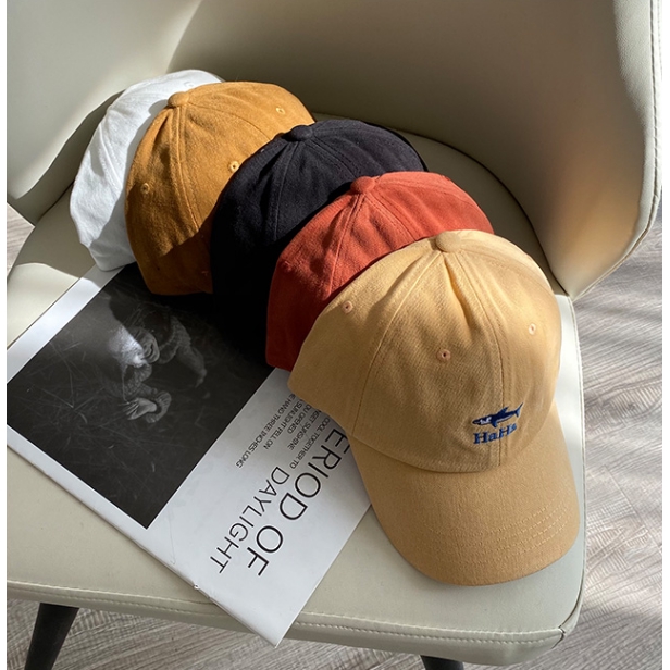 Mũ Lưỡi Trai Thêu Hình Cá Mập Cá Tính