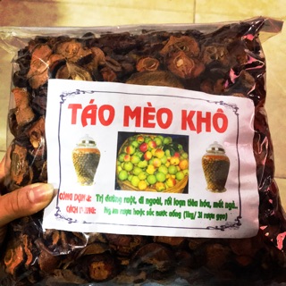 Táo mèo khô Sapa 500gr