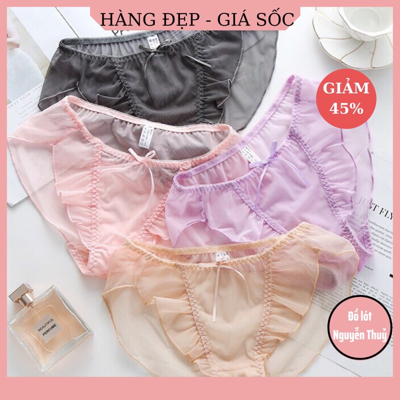 Quần Lót Ren Lưới Bèo Cao Cấp Quyến Rũ Sexy 0346
