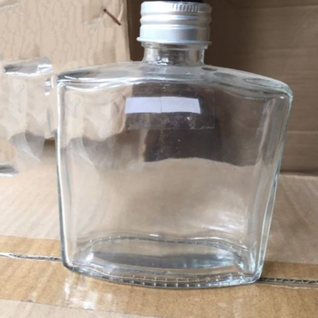 Hủ Vuông dẹp nắp nhôm _ dung tích 250ml | BigBuy360 - bigbuy360.vn