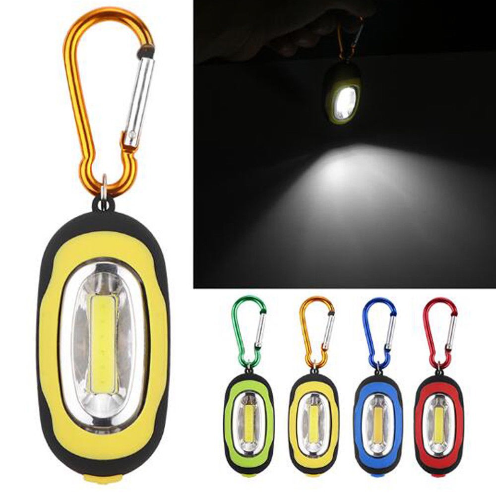 Móc khoá đèn pin mini treo lều cắm trại