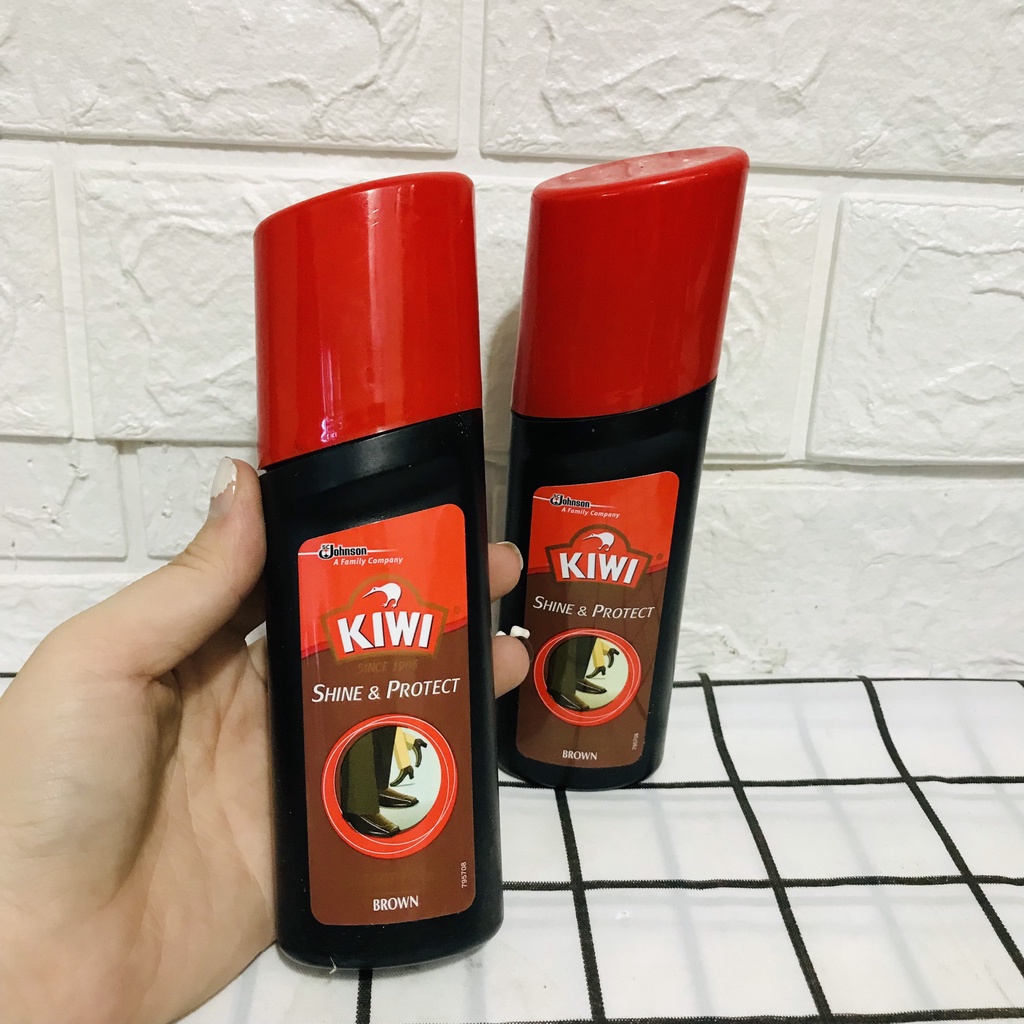 Xi Nước Đánh Giày KIWI Màu Đen/ Nâu 75ml