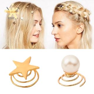 Kẹp TóC HìNh Ngôi Sao ĐíNh NgọC Trai Giả ThờI Trang Cho Nữ
