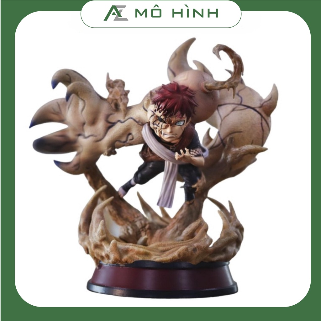 Mô hình Naruto, Gaara nhất vĩ cực chiến cao 14cm decor trang trí cực chất, mô hình anime siêu chất, figure naruto