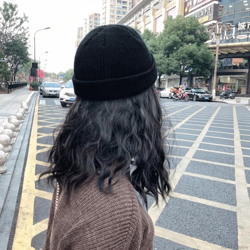 Mũ Trùm Đầu Dệt Kim Thời Trang Cho Nữ