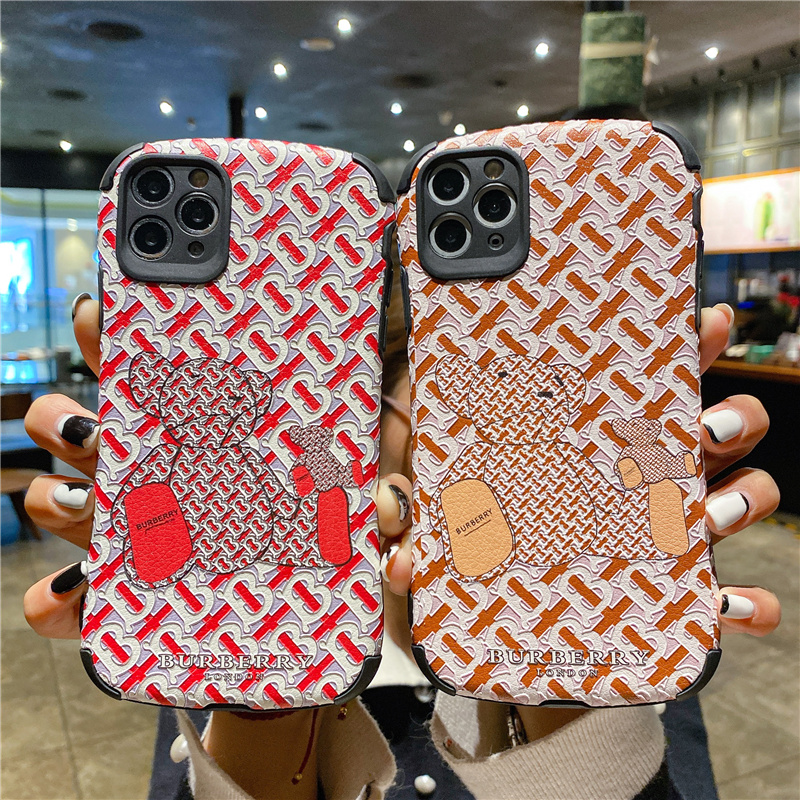 Ốp Lưng Da In Hình Burberry Cho Iphone 12 Pro Max Ip11 X Xr 7 8 Plus Xs Max | BigBuy360 - bigbuy360.vn