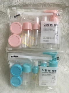 Bộ chiết mỹ phẩm 6 món sét chiết 6 món