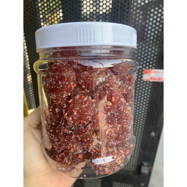 Mứt cà chua sấy chanh muối vị chua cay mặn ngọt 500gr