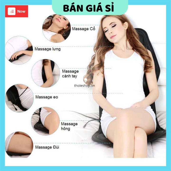 Nệm massage   GIÁ VỐN]   Nệm Massage Toàn Thân cao cấp giúp thư giãn tuyệt đối, lưu thông khí huyết, hạn chế mệt mỏi 5