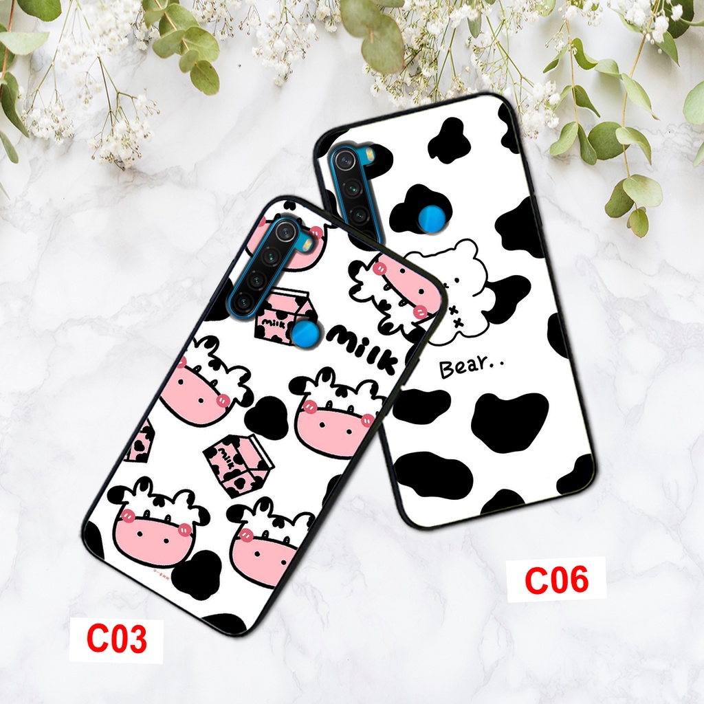 [FREESHIP]ỐP LƯNG XIAOMI NOTE 8 HÌNH BÒ SỮA ĐÁNG YÊU-CUTE