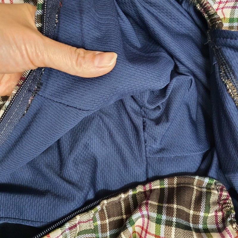 Áo cotton kẻ 2 lớp choàng dài toàn thân chống tia uv loại 1.
