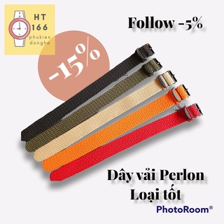 Dây đồng hồ Perlon dạng dây vải /dây nato