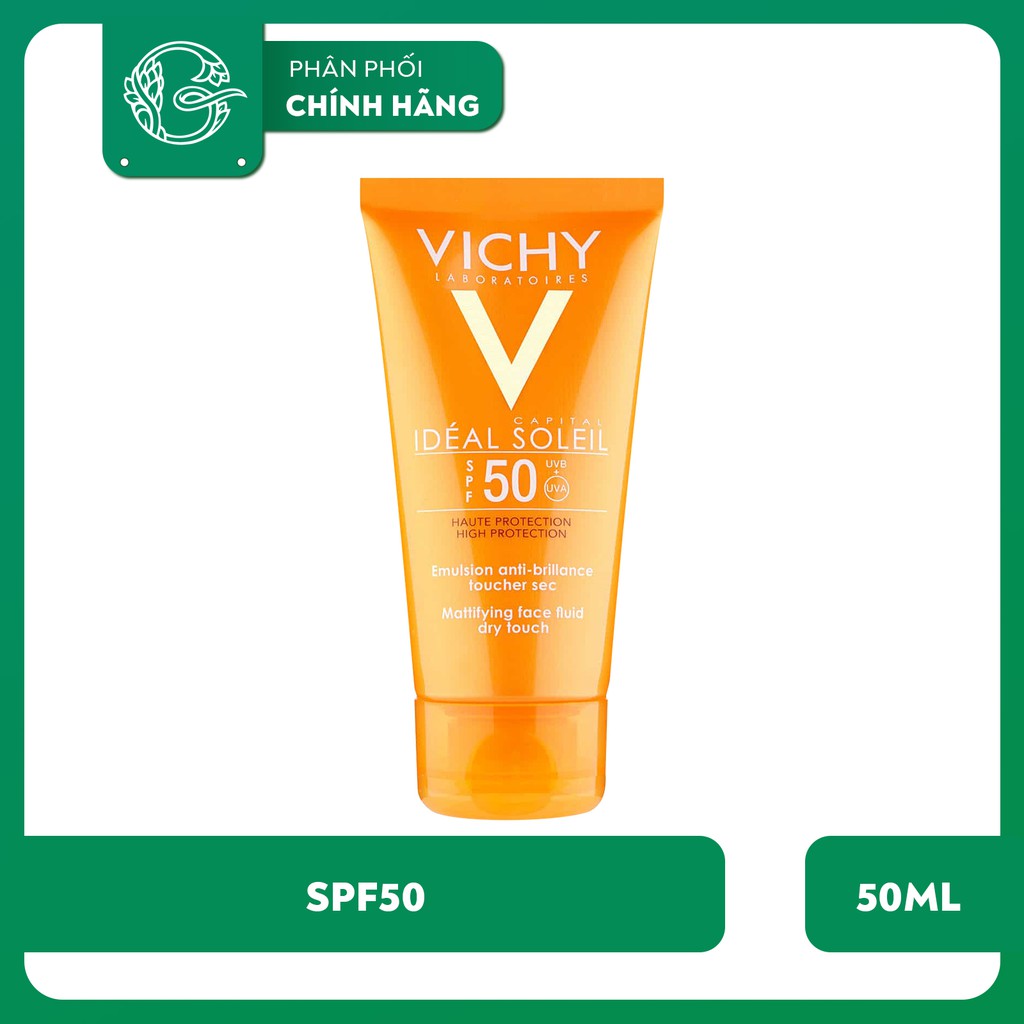 Kem Chống Nắng Vichy Skin Perfecting Velvety Cream 50ml #SPF50