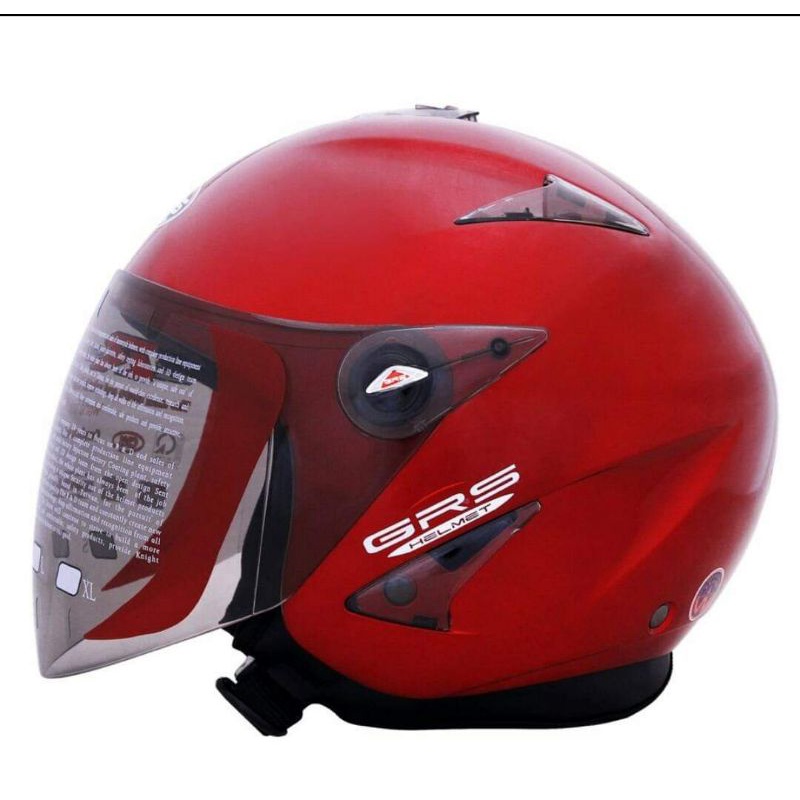 NÓN BẢO HIỂM GRS A 27K 3/4 KÍNH DÀI MÀU XÁM NHÁM
