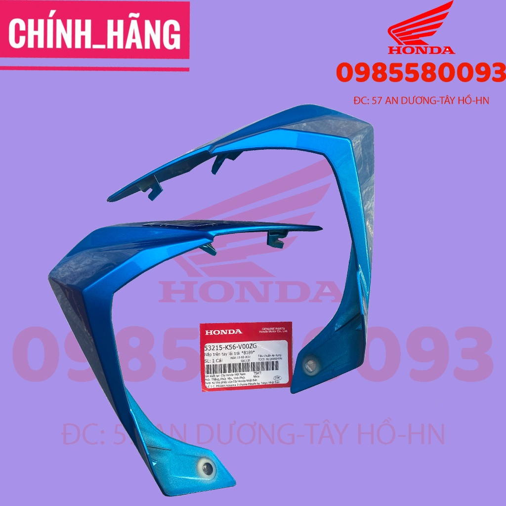 Đôi tai thỏ màu đen sần xe winner