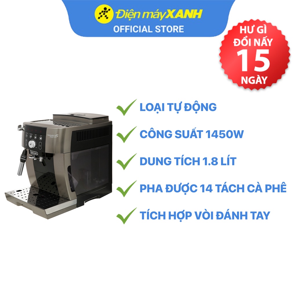 [Mã ELHADEV giảm 4% đơn 300K] Máy Pha Cà Phê Delonghi ECAM250.33.TB